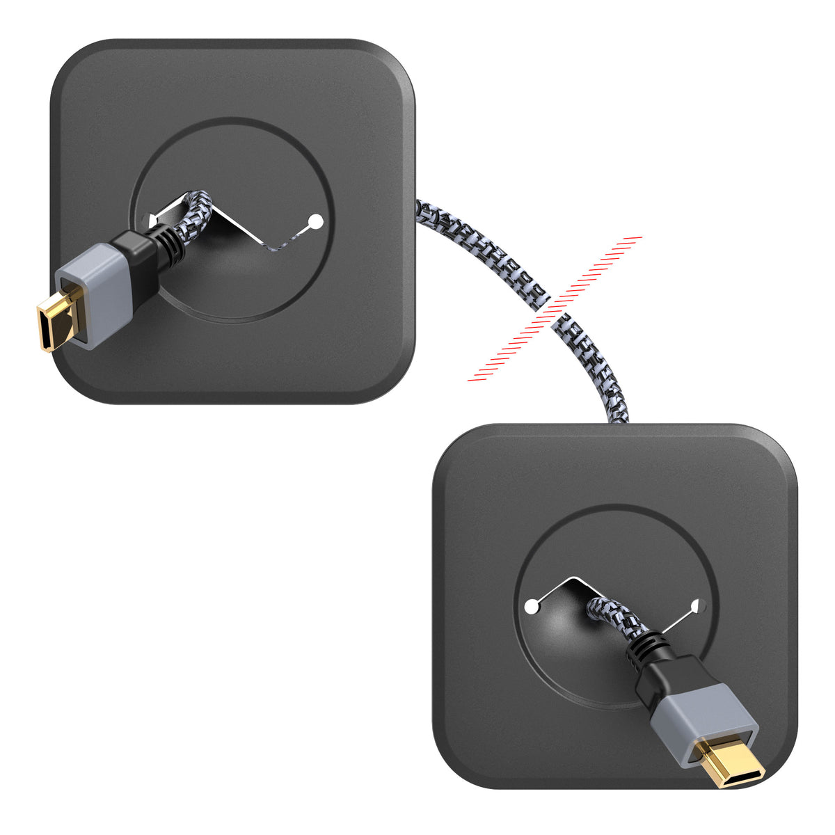 In-Wall Cable Management Kit (2-Pack)