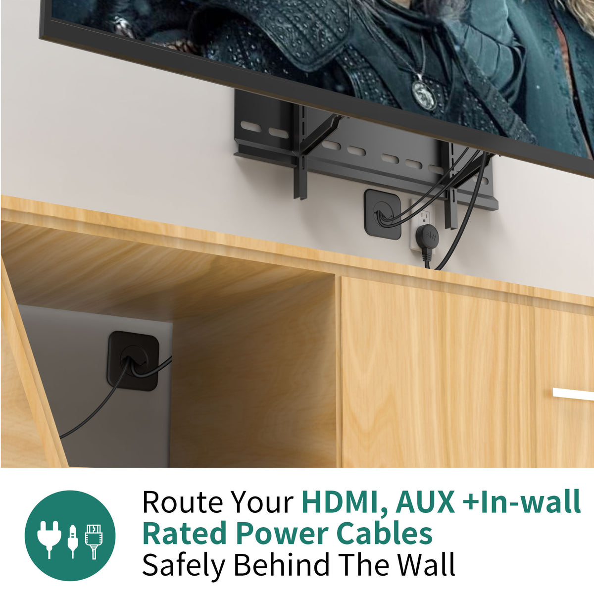 In-Wall Cable Management Kit (2-Pack)