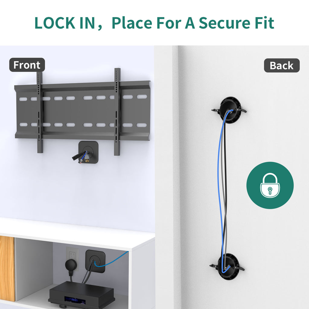 In-Wall Cable Management Kit (2-Pack)