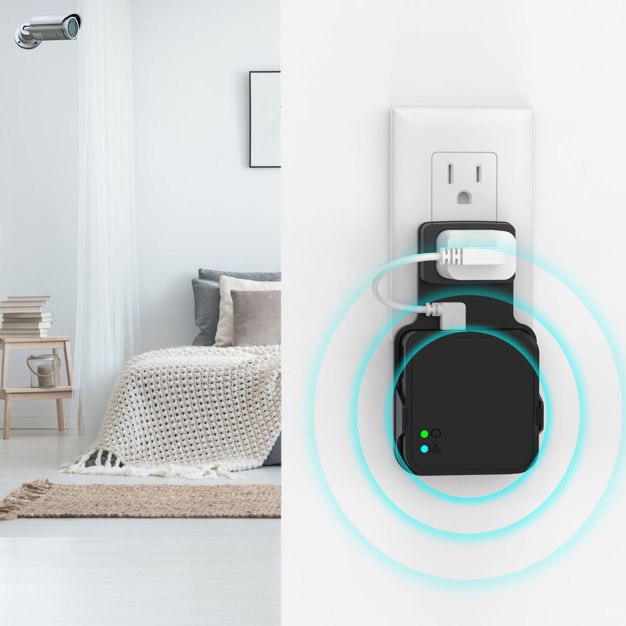 Outlet Wall Mount for Blink Sync Module 2(For US Plug Only)