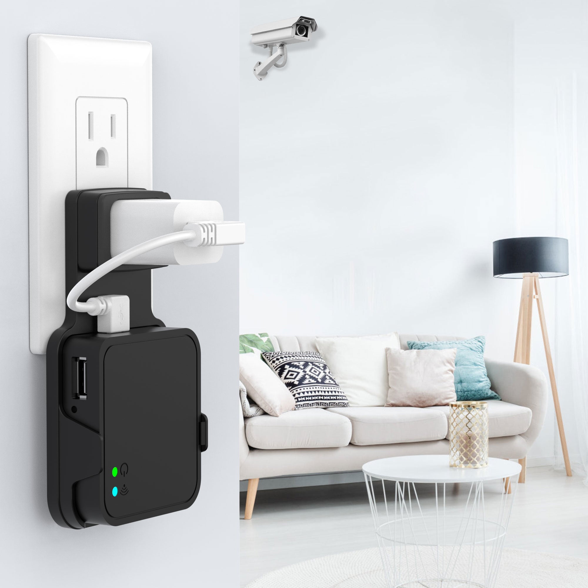 Outlet Wall Mount for Blink Sync Module 2(For US Plug Only)