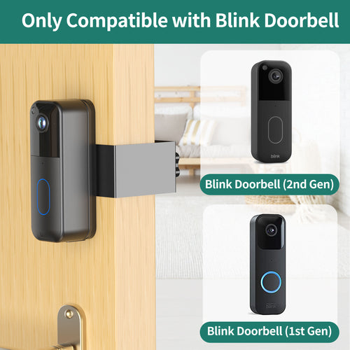 Camera Mount for Blink Doorbell Camera(1st/2nd Gen)